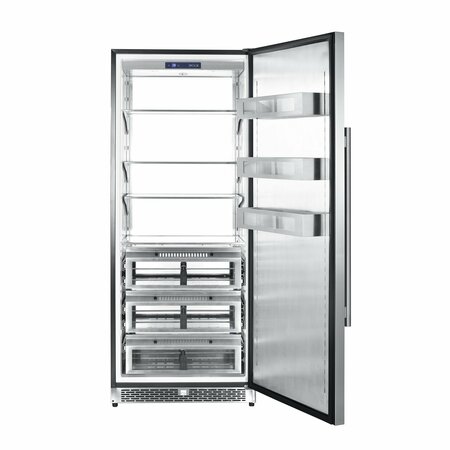 Forno Cologne 30In. Freestanding Stainless Steel Refrigerator FFRBI1821-30S